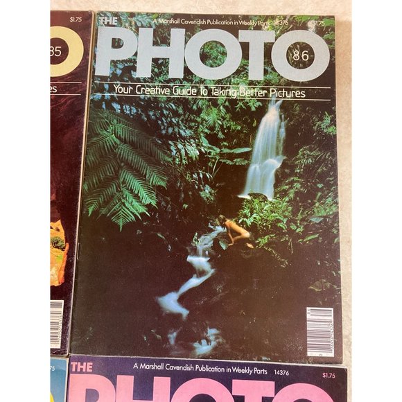 Marshall Cavendish The Photo Magazine 1981 Lot Of Four - Picture 3 of 7